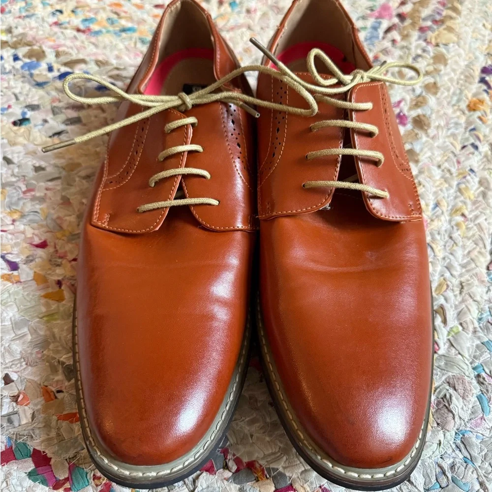 Elegant Brown Men's Oxfords‎